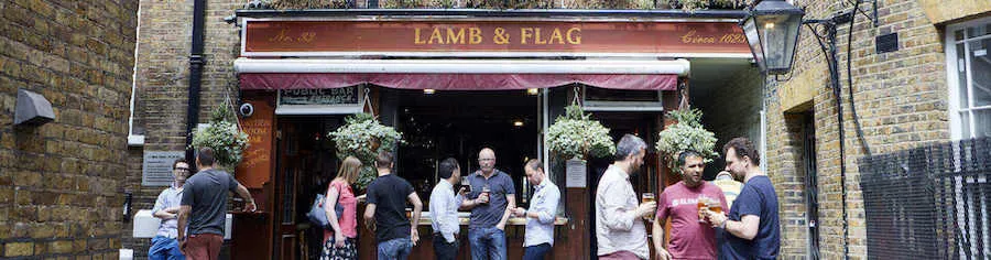 The Lamb and Flag