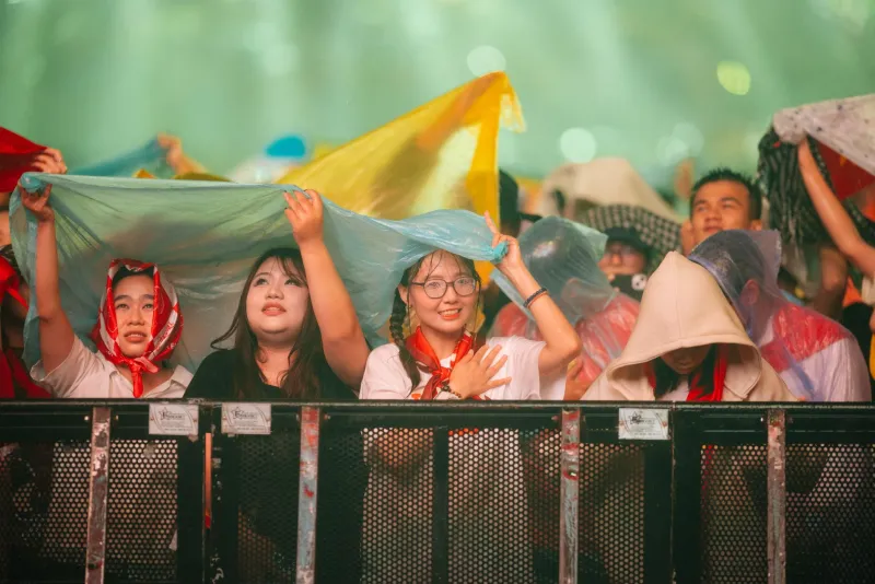 Rain on the Rafters: Bury's Festival Crew vs a Summer That Won't Play Fair